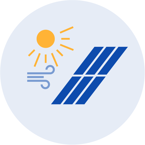 pictogramme panneaux solaires